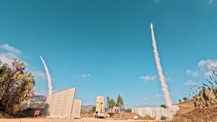 ARROW LAUNCHED DURING THE WAR WITH IRAN