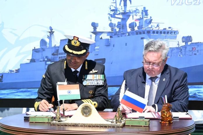 Stealth Frigate INS Tamal Commissioned into the Indian Navy2