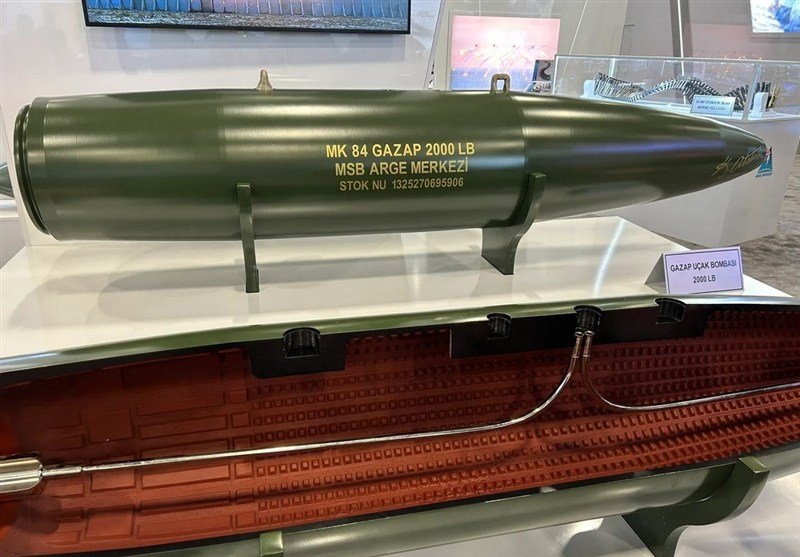 Turkey Unveils New Thermobaric Bomb GAZAP