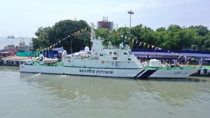 Fast Patrol Vessel ‘Adamya’ Commissioned by Indian Coast Guard