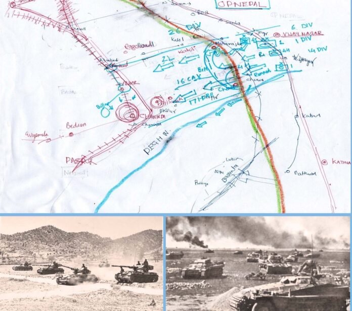 Map-OPERATION NEPAL 1965
