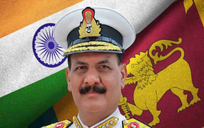 Navy Chief Admiral Tripathi visit Sri Lanka
