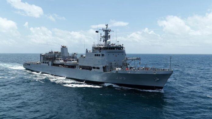 Ikshak at Sea
