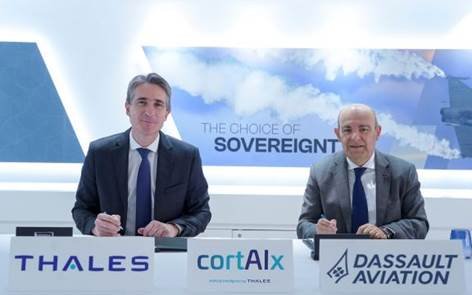 Dassault Aviation and cortAIx Sign Strategic Partnership