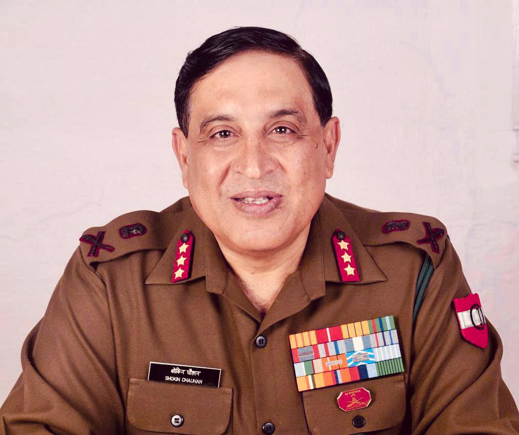Lt Gen Shokin Chauhan