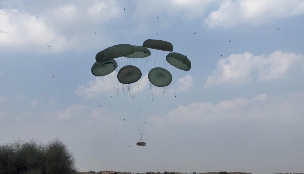 Indian Army Successfully Validate “Advance 28-ft Heavy Drop System ...