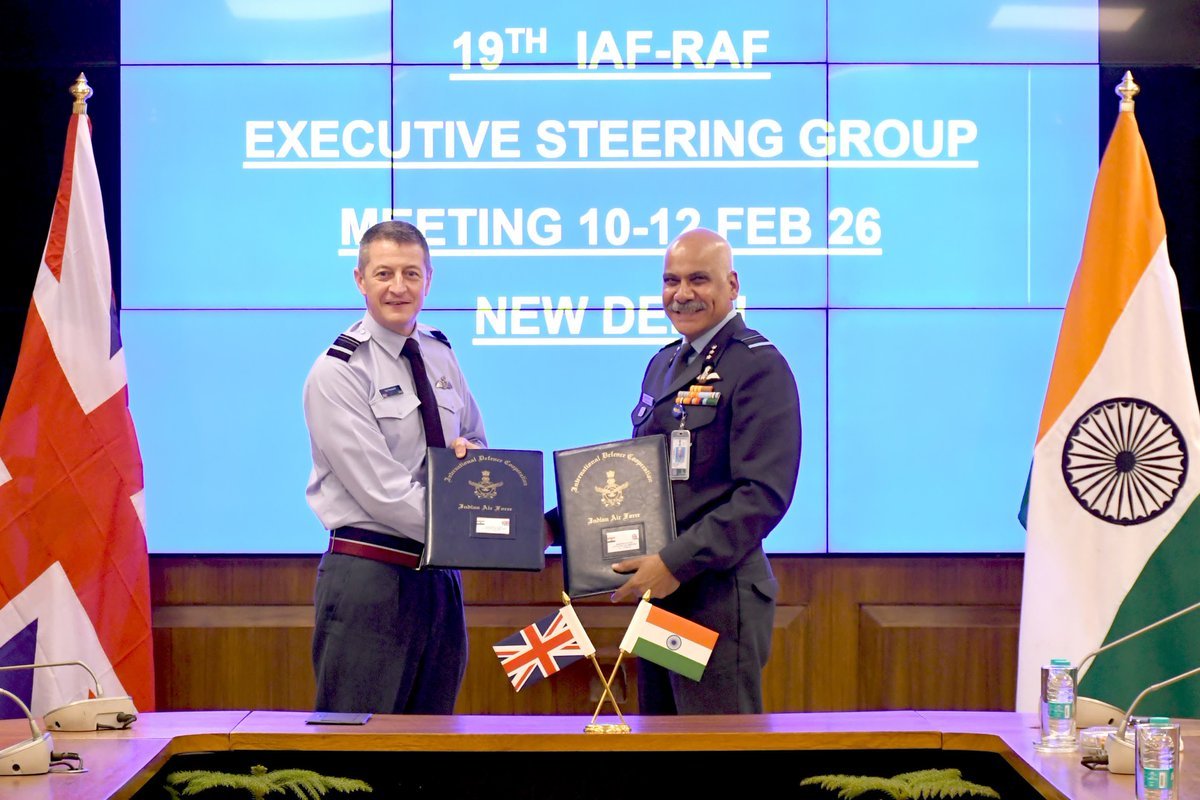 Expanding Defence Relationship: IAF Instructors to Train British Pilots ...
