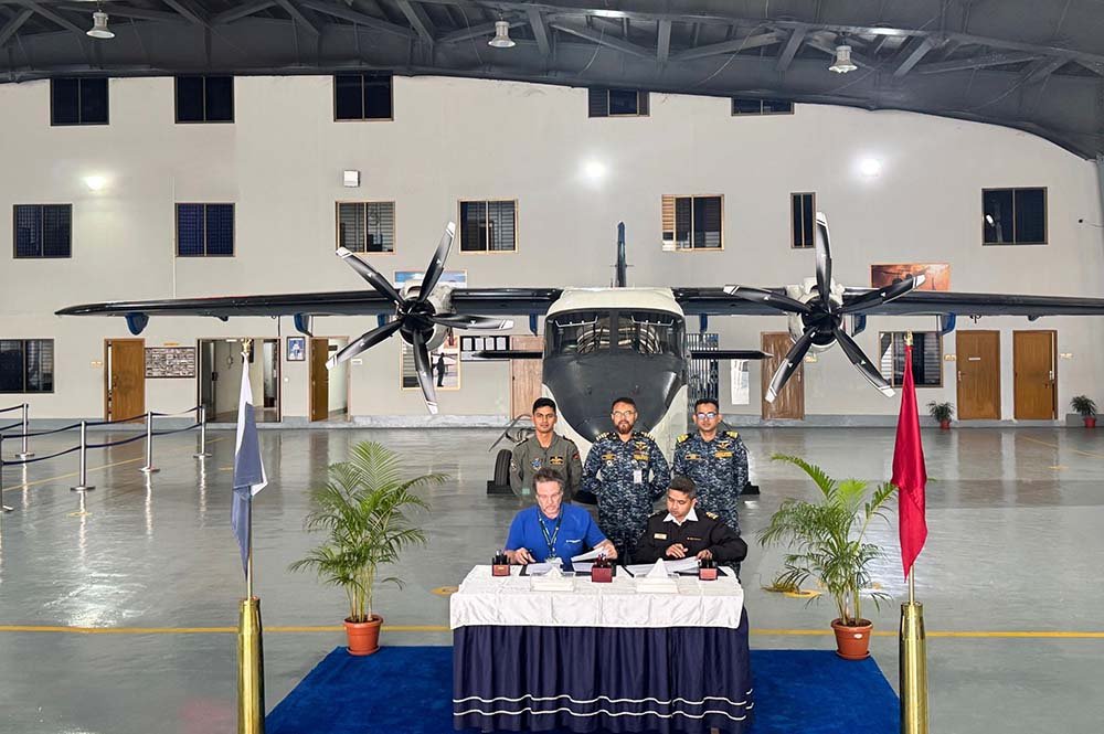 Baser Raksha First Do228 Successfully Transferred to Bangladesh Navy After Base ...