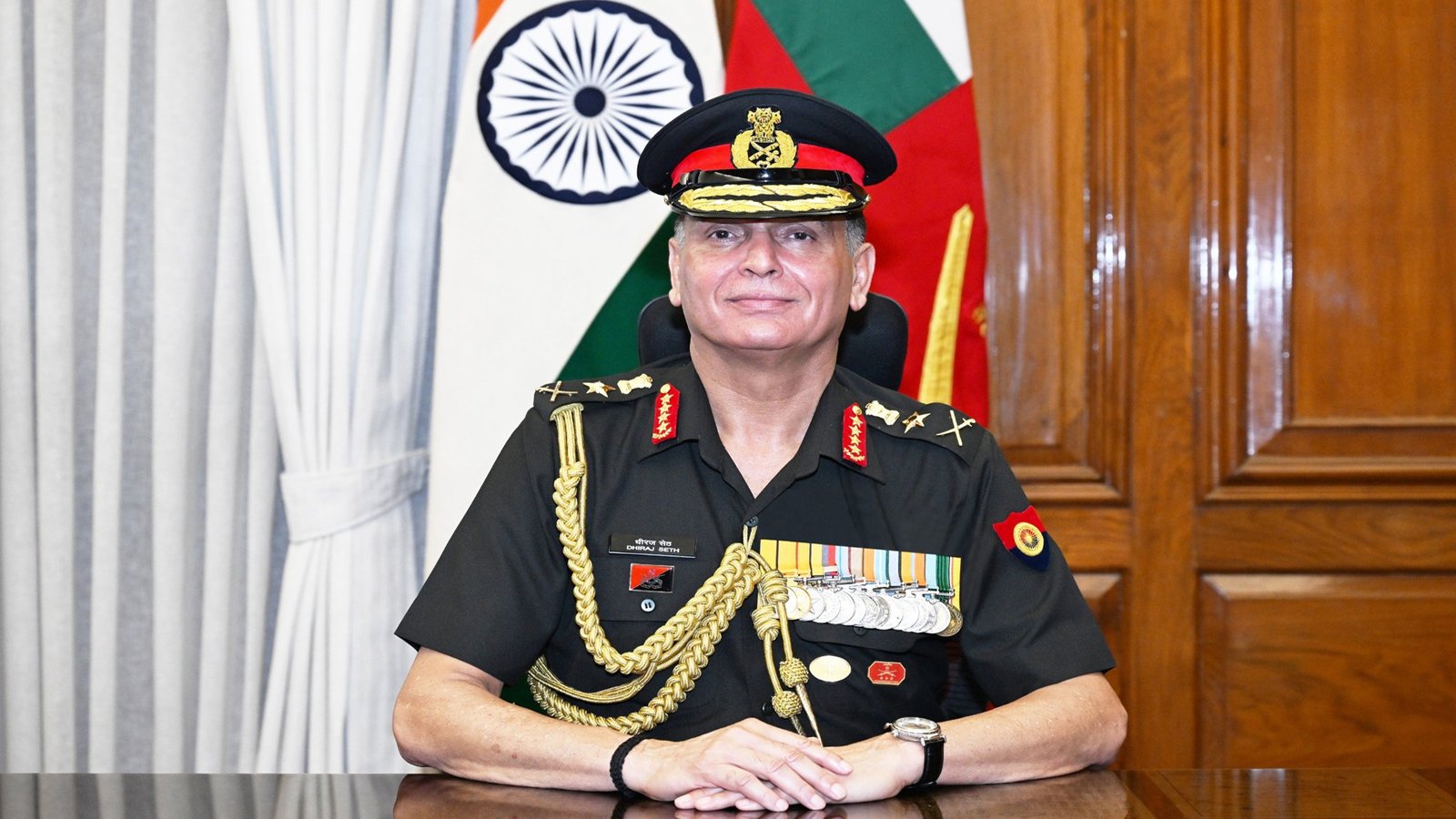 General Dhiraj Seth Takes Charge as The Army Chief