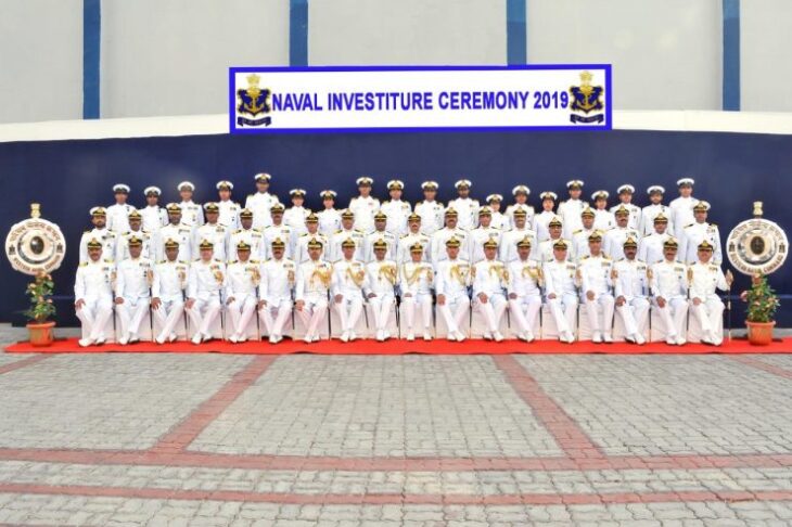 Naval investiture ceremony