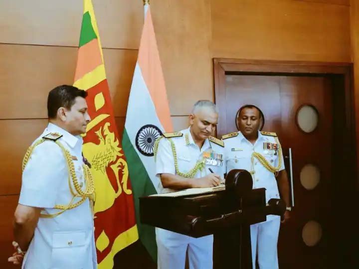 Navy Chief Admiral R Hari Kumar Visits Sri Lanka