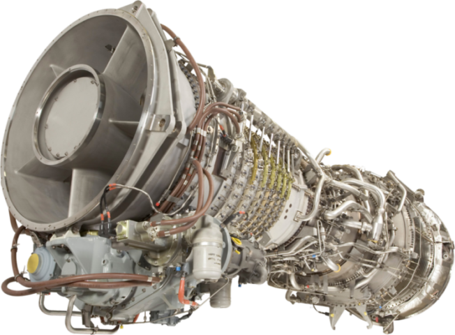 The LM2500+G4 Engine. Photo courtesy of GE.