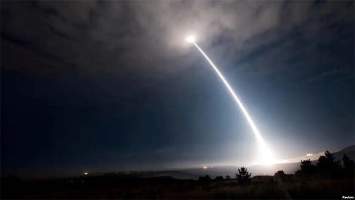 USAF Tests Unarmed Nuclear Minuteman-III ICBM
